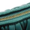 Used Wonder Matelasse Hobo Bag (12166), 5BC125 N88 F0K41 7922, with RFID, Green, 2-Way Logo, Laguna, Women's from Japan