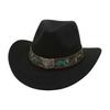 Direct Supply Niche Top Hat Outdoor Retro British Style Western Cowboy Hat Jazz Hat