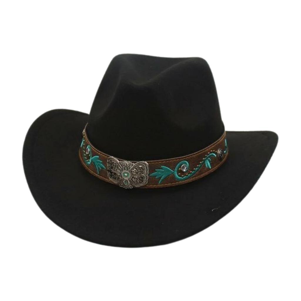Direct Supply Niche Top Hat Outdoor Retro British Style Western Cowboy Hat Jazz Hat