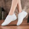 Lightweight white soft athletics Dance Shoes women Comfortable Gym Aerobics Sneakers Girls Ladies Training Cheerleading shoes