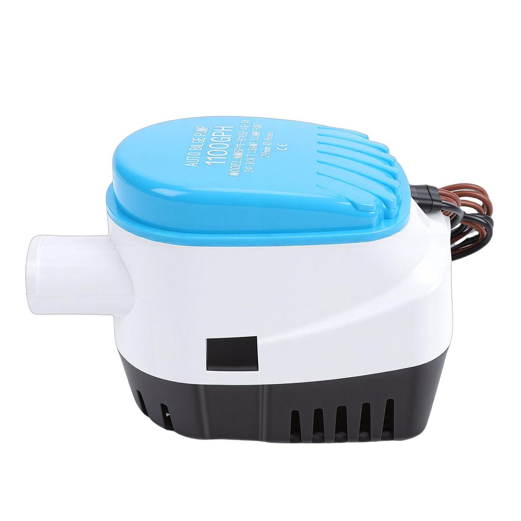 Marine Bilgenpumpe 24V 1100GPH Automatische Tauchpumpe für Boot Bilgenwasserpumpe mit Schwimmerschalter 1 1/8 Zoll Ausgang für Yacht