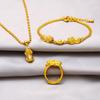 Women's 24k Gold-Plated Pixiu Coin Bracelet - Fashion Jewelry