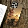 Eren Yeager Phone Case For iPhone 17,16,15,14,13,12,11 Plus,Pro Max,XS,Colorful Silver Black Cover
