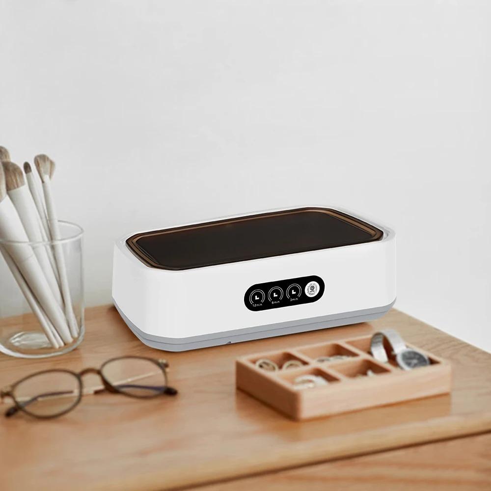 650ML Ultrasonic Jewelry Cleaner High Frequency Vibration Braces Cleaner Dentures