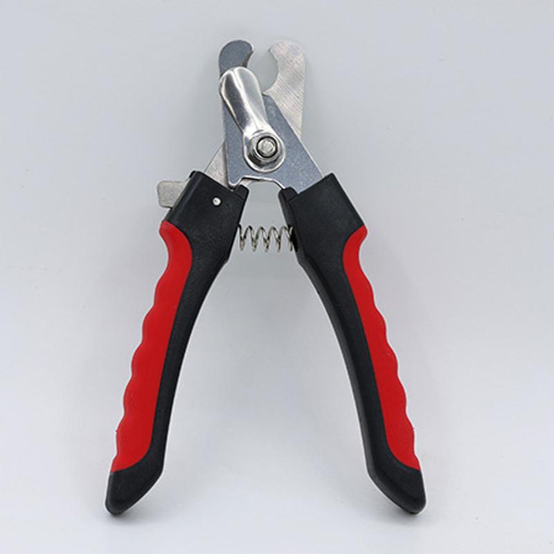 Pet Straight Handle Stainless Steel Nail Scissors Dog and Cat Pet Nail Clipper Cleaning Tool Pet Nail Clipper Set