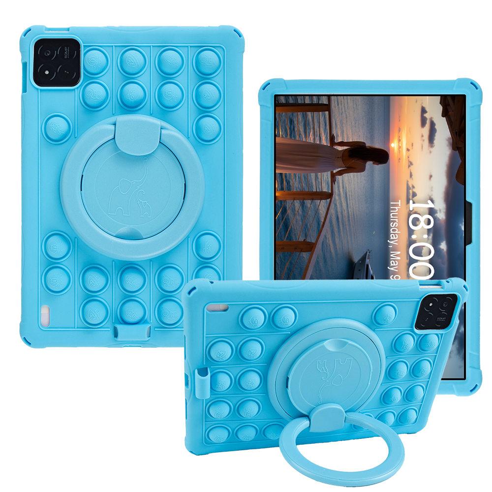 Für Xiaomi Pad 7 Hülle 11,2 Zoll 360 Drehbarer Silikon Ständer Hülle Für Xiaomi Pad 7Pro Mi Pad 7 Weich Kinder Sicher Funda
