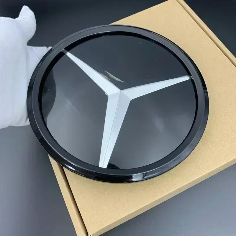 

C200 E200 For Mercedes Benz Car Front Emblem Grille Badge for Mercedes Benz W156 W204 W205 W210 W211 W212 W213 C E Class GLA GL W204 чёрный