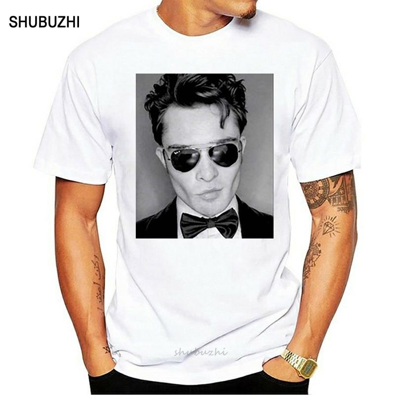 Gossip Girl Chuck Bass Mr Ed Tshirt Comfortable Men'S Black 100% Cotton T-Shirt Size S-Xxl Wholesale Tee Shirt