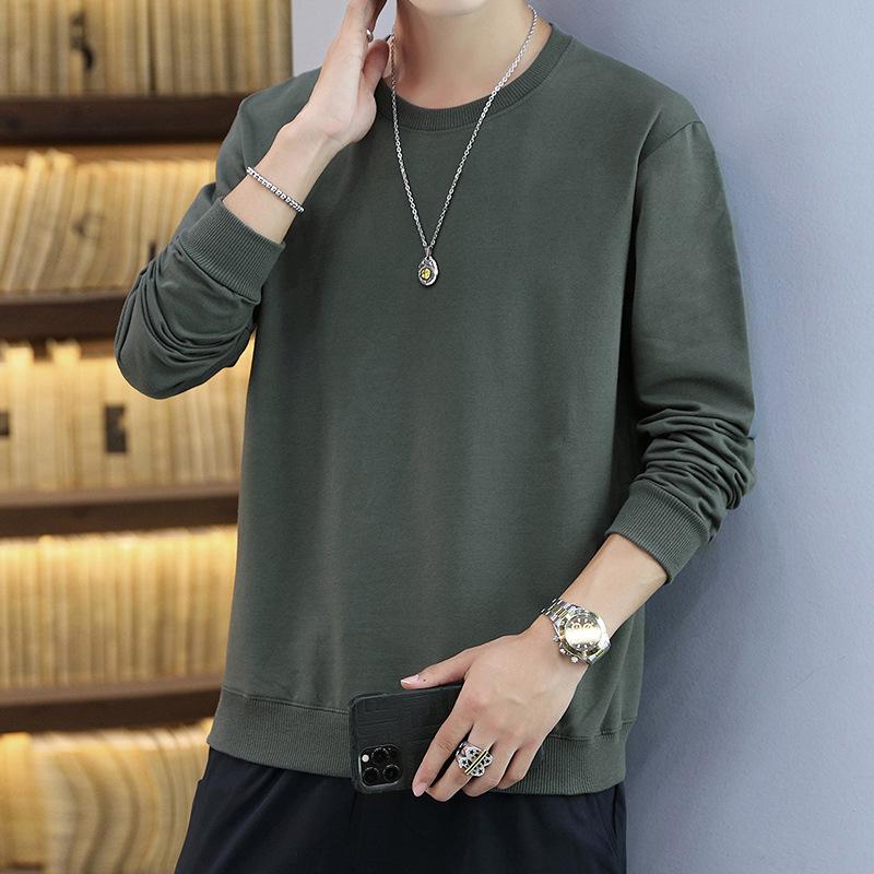 Men's Versatile Cotton Long Sleeve Hoodie - Autumn Trend