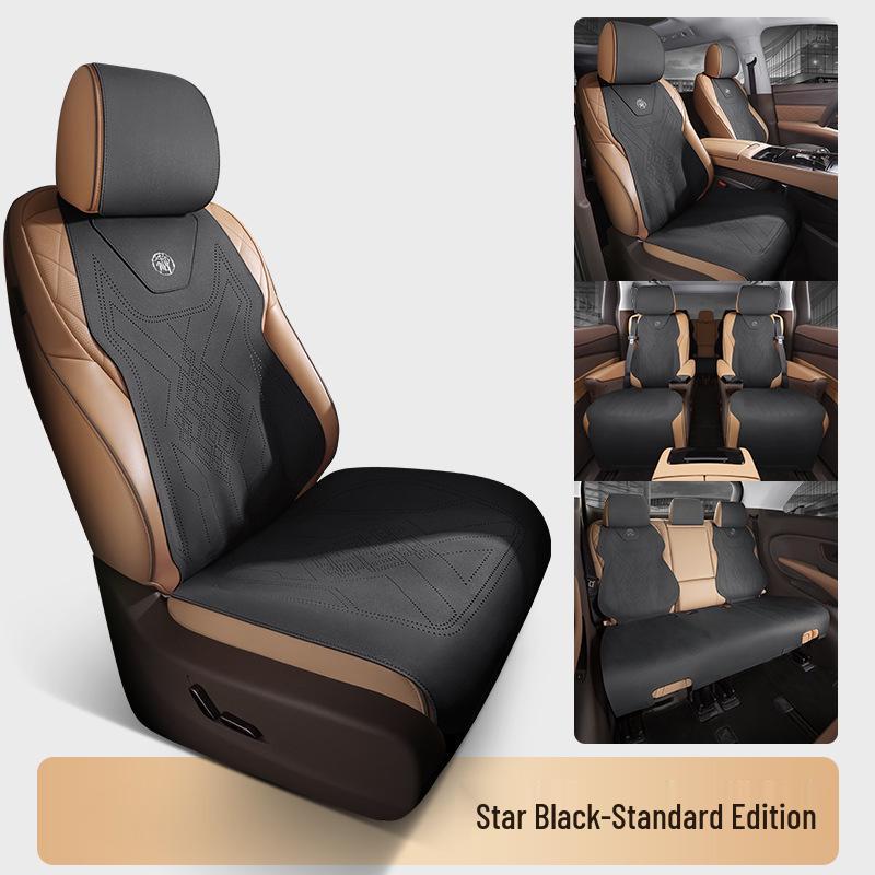 Buick LaCrosse & GL8 Suede Car Seat Cushion - All Seasons Saddle Design