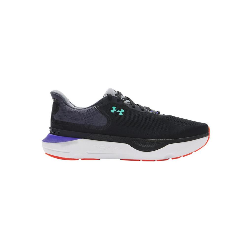 Under Armour HOVR Infinite Pro 2 Black Virtual Violet Comet Green Men Sneakers 3028168-003