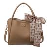 Hand carry commuter bag women's new texture simple trend shoulder bag bucket bag