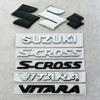 For JIMNY Grand Vitara Xx4 Swift Alto S Logo Car Styling Front Radiator Grille Badges Rear Trunk Emblem Sticker Accessory