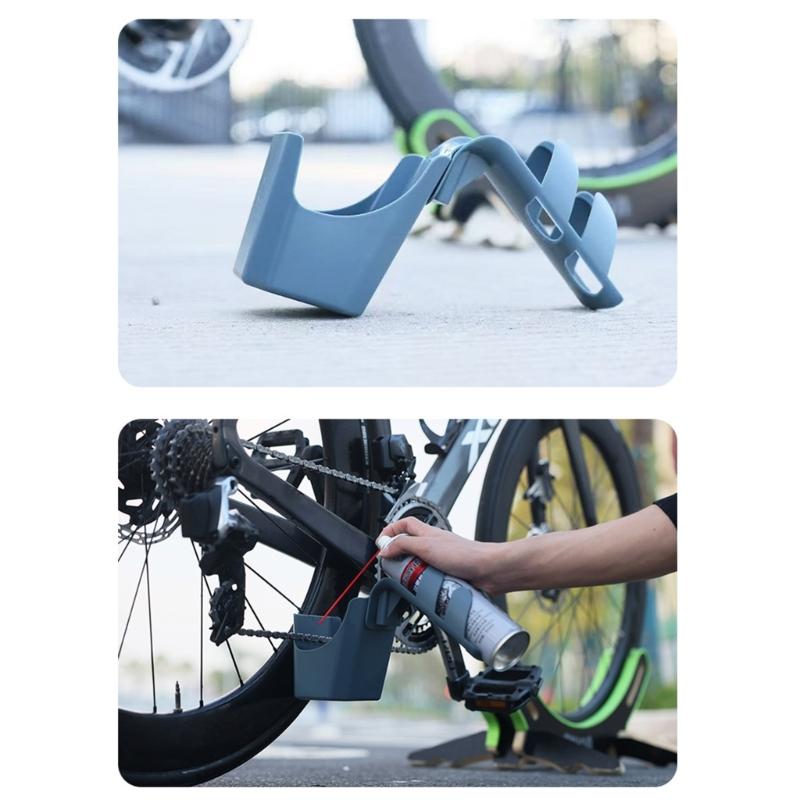 Motorrad Fahrrad Öl Schmutz Aufbewahrungsbox Mit Abnehmbarer Kette Reinigungsöl Spritzschutz Werkzeug Einfache Reinigung Und Wartung