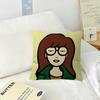 Cartoon Daria Sitcom   Pillow Cover Design Cushion Cover Decor Holiday Decorati