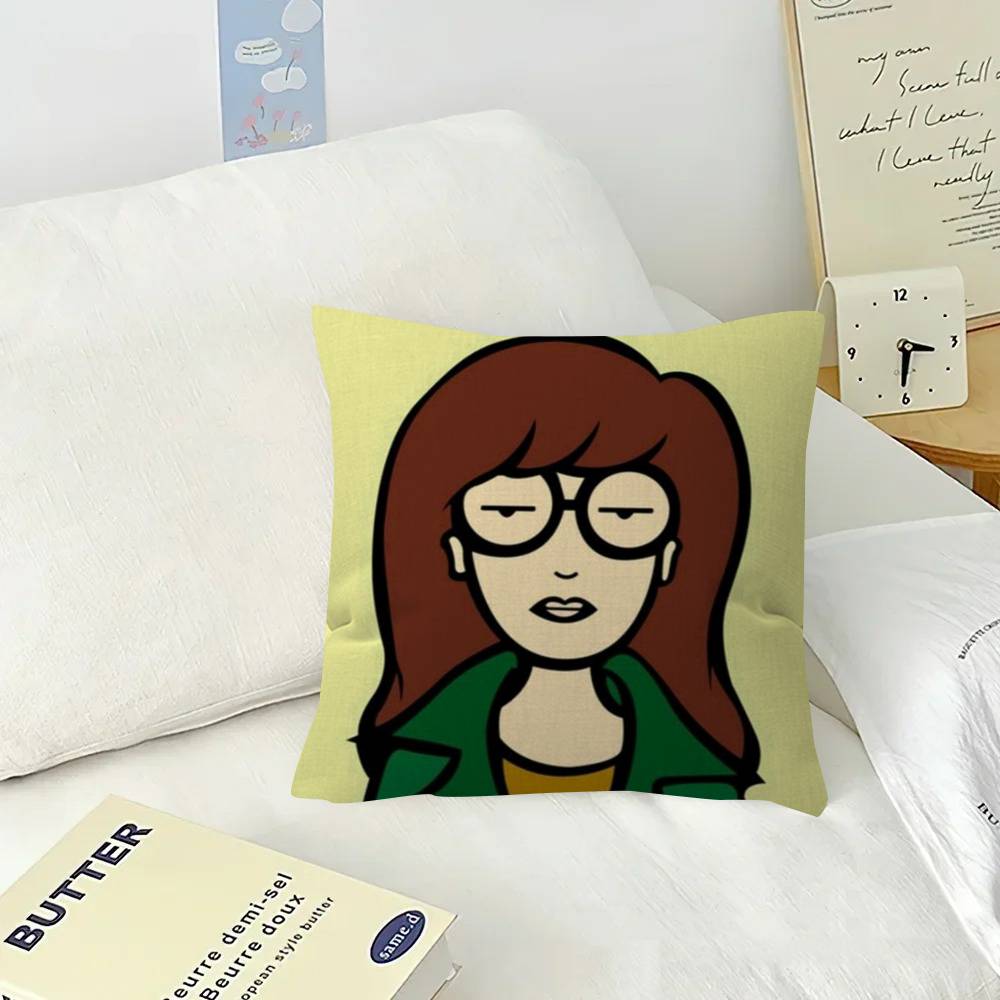 Cartoon Daria Sitcom   Pillow Cover Design Cushion Cover Decor Holiday Decorati