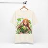 Sword Art Online Asuna Yuuki Titania ALO Fairy Form Happy St. Patrick's Day Clover Shamrock Themed Anime Graphic T-Shirt