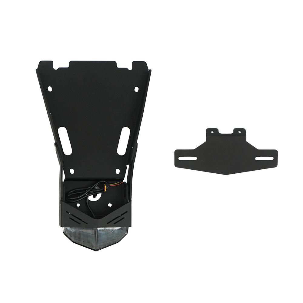 Motorcycle Tail Mount License Plate Bracket For BMW R NINE T NINET Racer Scramble 9 T RNINET Rear Brake Lamp Taillight LED Light