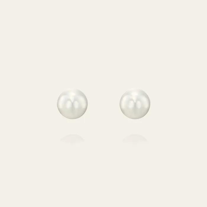 14K_Pure Pearl 5 Pure Pearl Earrings