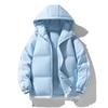 Winter Hooded Down Cotton Clothes Men's Coat Brand Loose Three Bars Cotton Clothes Thickened Warm Bread Clothes Men's Clothing