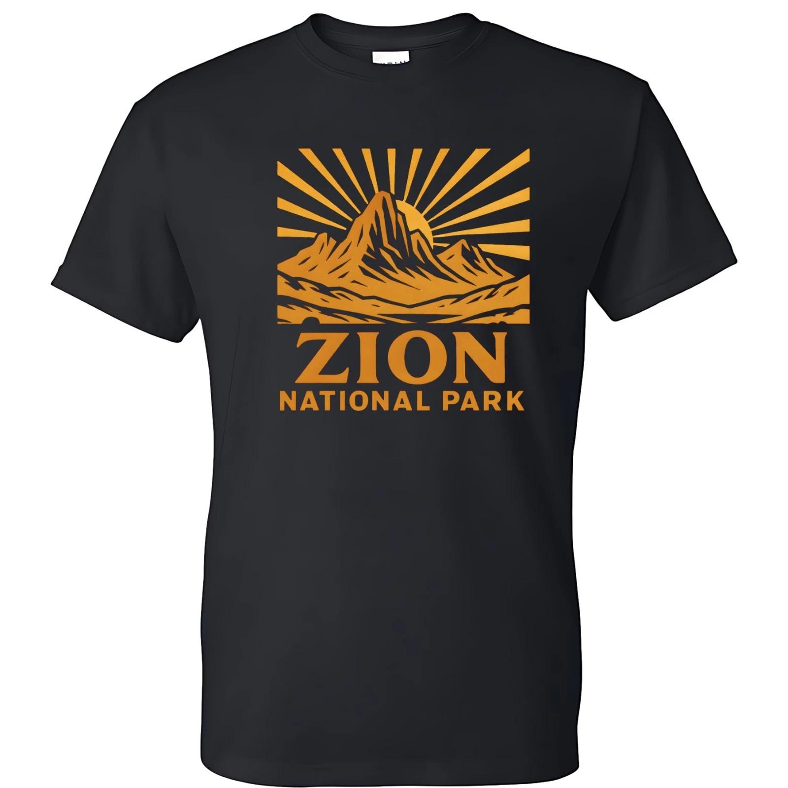 Zion National Park T-shirt Black S