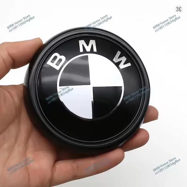 Pentru BMW Pentru BMW Logo Albastru și Alb X6 E71 F16 X3 F25 X5 E70 F15 X4 F26 Emblema Față 3D ABS Crom Cromată Emblema Portbagaj Spate Cu B