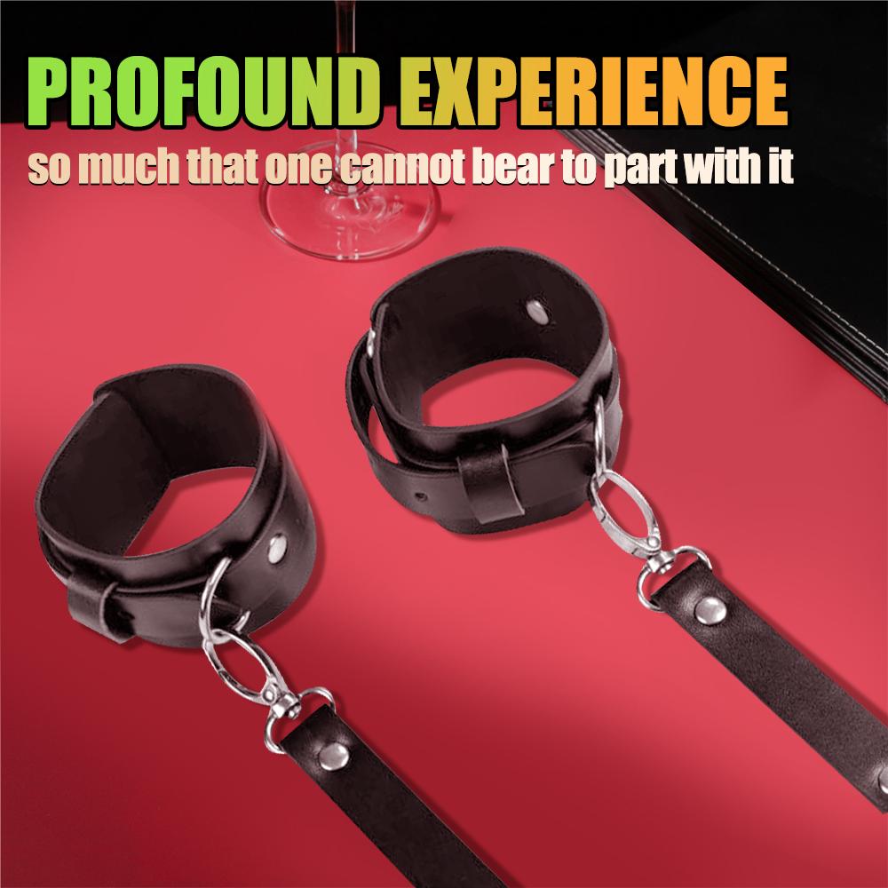 Sexspielzeug für Erwachsene Erotische Handschellen Fußfesseln Fesseln Bondage Erwachsenenspiele Sex-Accessoires für Paare
