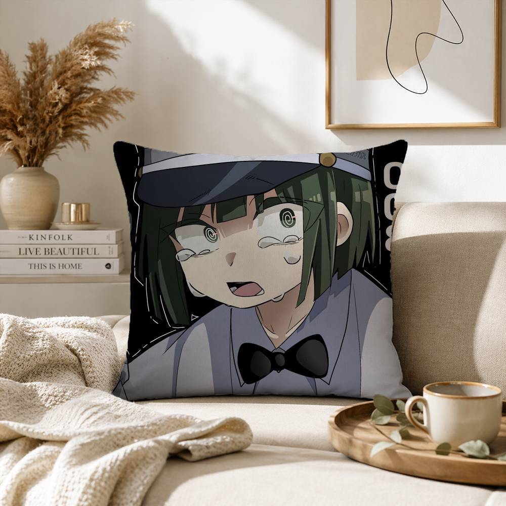 Anime Milgram Pillow Case for Sofa Living Room Home office Decor Protective Cover