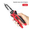 9-in-1 Multi-Functional Wire Stripper Scissors Electricity Wire Stripper Pliers Cutting Cable With Electrical Measuring Pliers