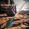 Changlin 108A Combat Shovel, Extended Manganese Steel, Beech Wood Handle, 80CM Length
