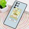 CAKE COFFEE The Boba Tarot Card Phone Case for Samsung Galaxy Note 10 Pro S26 Ultra S23 S24 FE S25 S21 S22 PLUS Shockproof Cove
