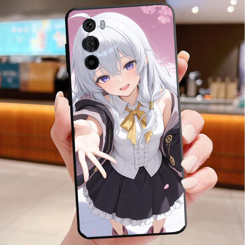 

Phone Case For Motorola Edge 50 40 Pro 60 50 40 30 Ultra Neo Fusion Moto G Play G Stylus G Power G Witch Journey Of Elaina Anime Moto G Power (2025)