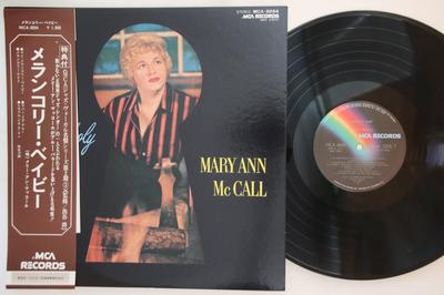 LP Record MARY ANN MCCALL - Melancholy Baby MCA3054 MCA 1973 Japan Obi Jazz Used