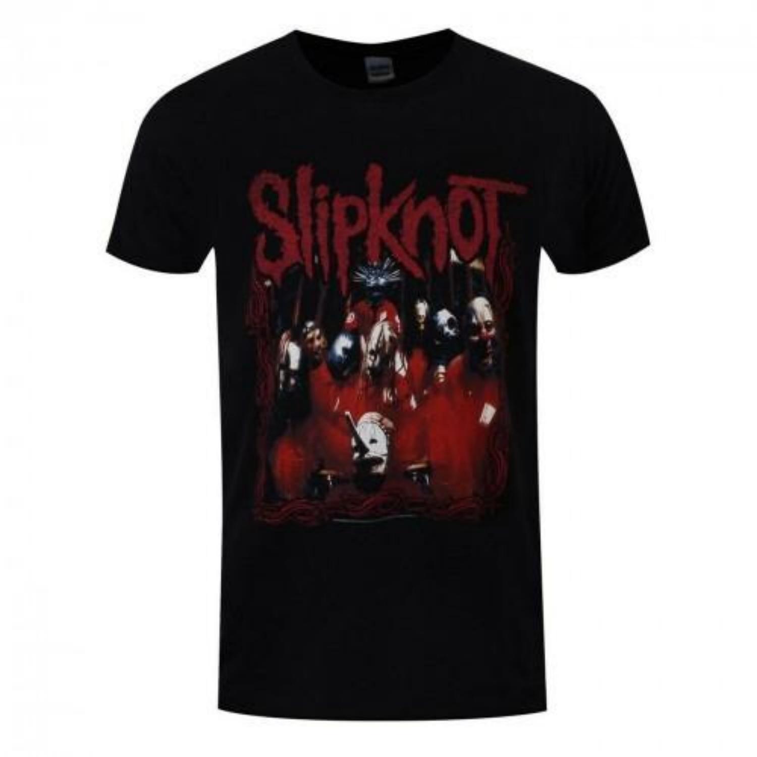 Slipknot Unisex Adult Band Frame T-Shirt S