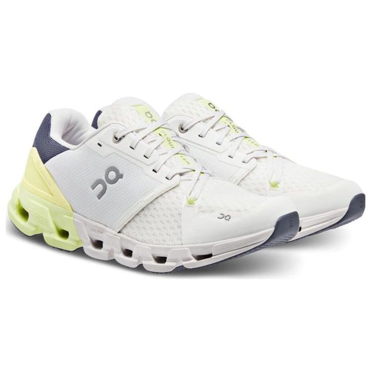 On Cloudflyer Versatile Comfortable Sports Shock Absorbing Durable Lightweight Low Top Casual Running Shoes Men Sneaker White Yellow 71.98251