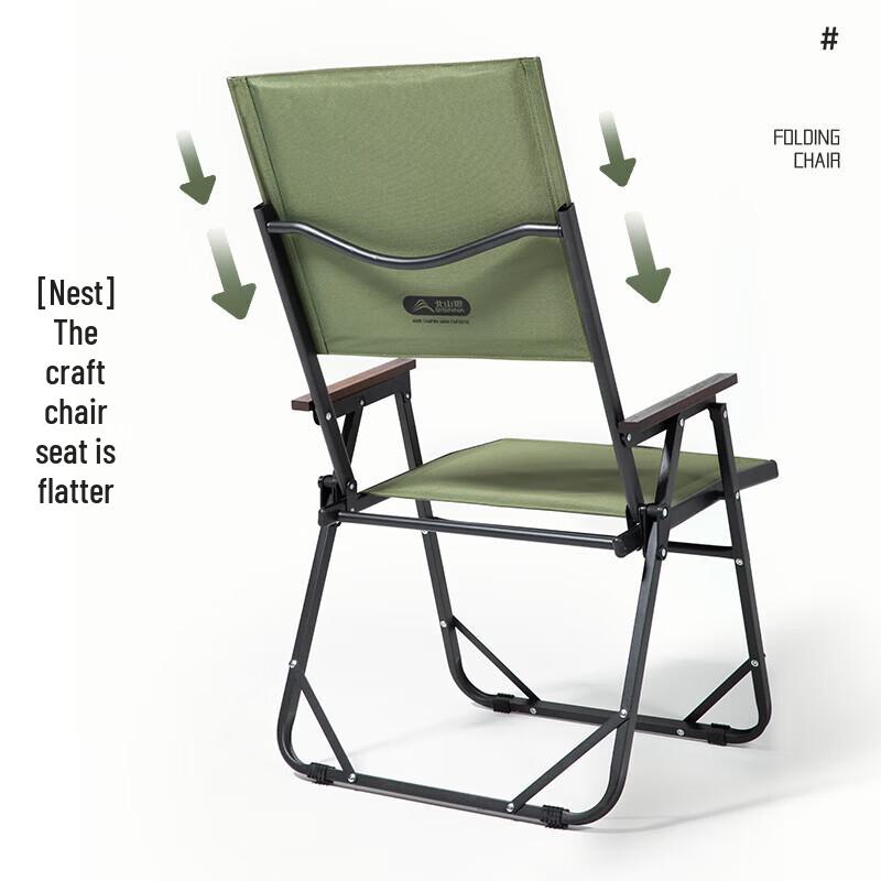 Beishanlang Outdoor Faltbarer Campingstuhl YZ062