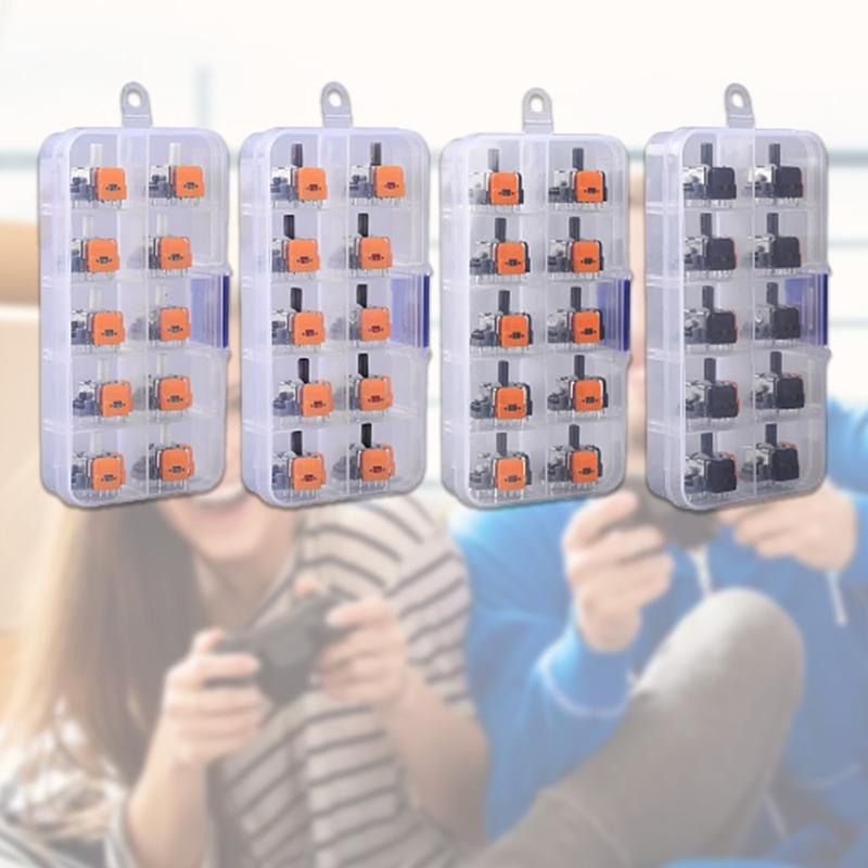 Analog Joysticks Repair Kit for Handheld Game Console  Fixes Stick Drift, Broken, and Loose Joysticks