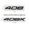 Fits Peugeot 208, 308, 408, 508 (2023-2025) Rear Tailgate ABS Emblem