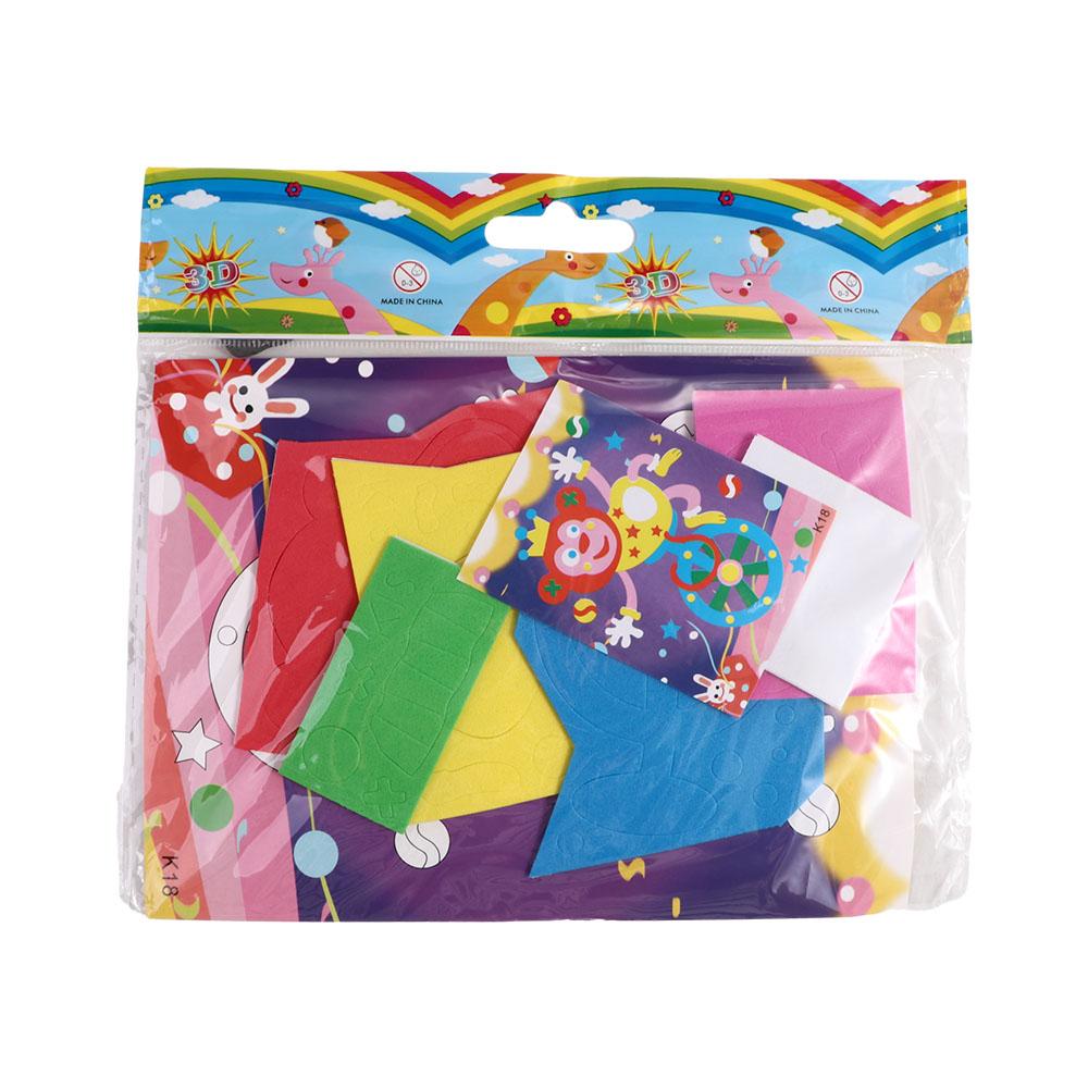 10PCS Handmade DIY EVA Foam Sticker Toy EVA Foam  Craft Gift   Toys for Children