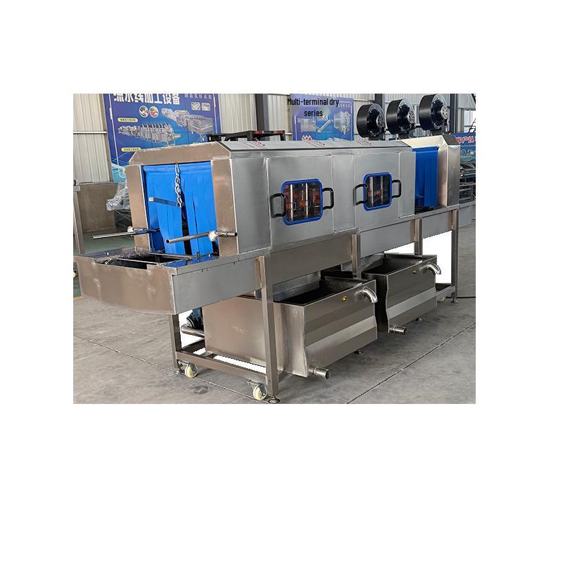 Commercial Automatic High-Pressure Crate Washer for Oil and Vegetable Egg Crates