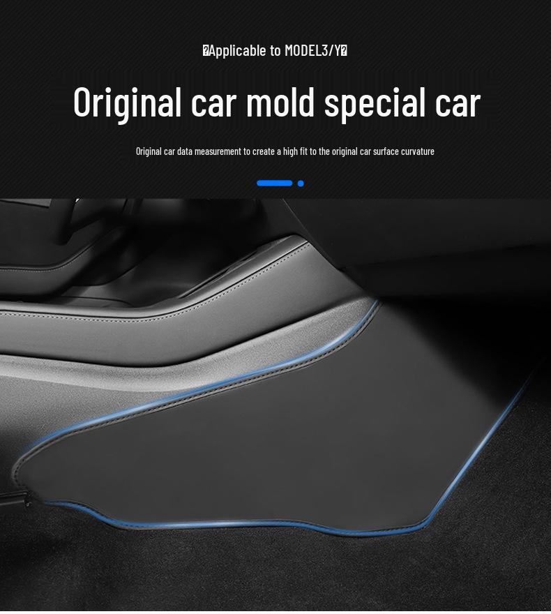 Telsa Model 3/Y 2022 Center Console Side & Rear Door Sill Kick Pads Interior Mod