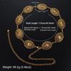 Adjustable Metal Waist Chain Belt Skinny Decorated Waist Belt Boho Chain Belt  for Women