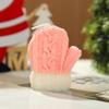 Christmas Decorations, Mini Woolen Glove-shaped Scented Candles, Souvenir Gifts, Scented Candles, Table Ornaments