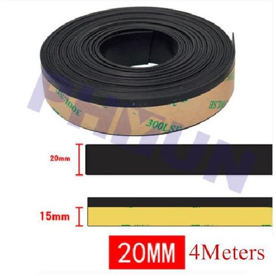 13FT Rubber Car Side Door Window Glass Seal Weatherstrip Rain Visor Universal 1x