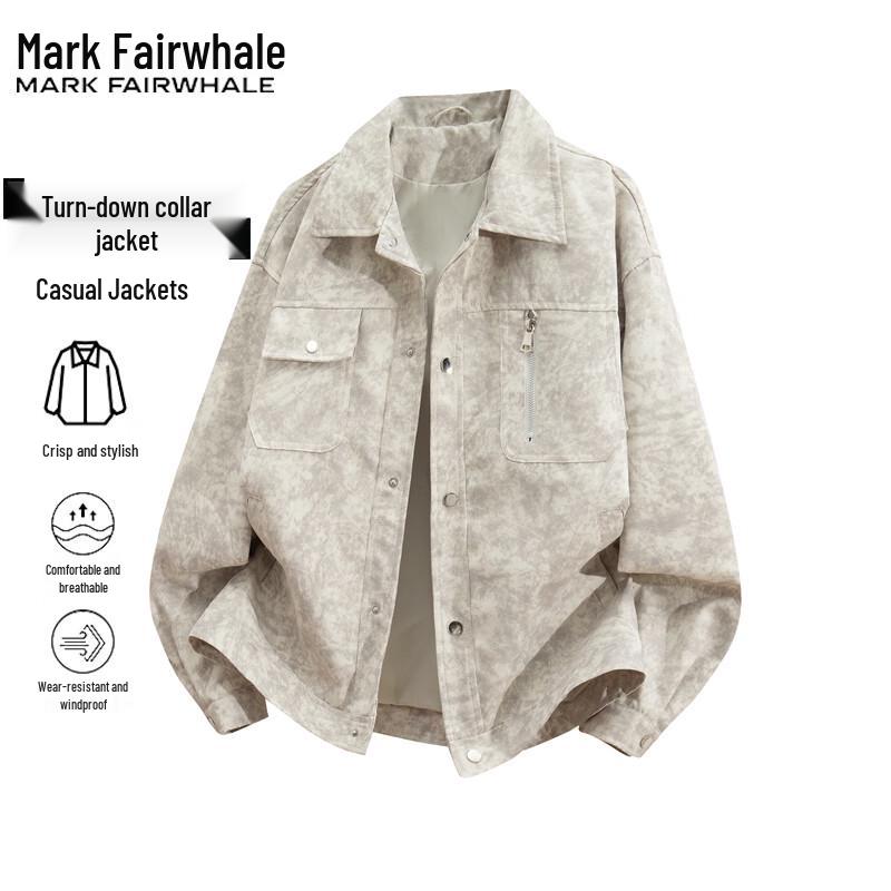 Mark Fairwhale Men's Casual Windproof Jacket