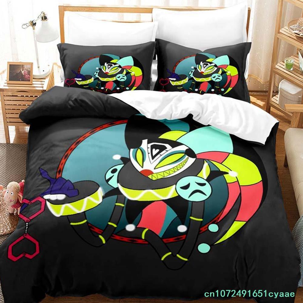 Fizzarolli Boss Bedding Set Single Twin Full Queen King Size Bed Set Adult Kid Bedroom Duvetcover Sets Anime Parure De Lit Bed