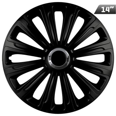 Trend RC Black 14" Wheel Covers, 4 Pcs.