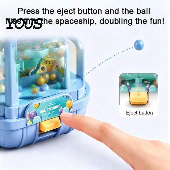 Indoor Tabletop Games Mini Basketball Shoot Game, Desktop Table Toy for Kids Party Favors, Portable Ejection Hand Eye Coordination Toys Game