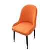 3D Jacquard Curved Armchair Covers Elastic Semicircle Chair Slipcovers Dustproof Dining Chair Cover Kitchen Wedding Banquet
