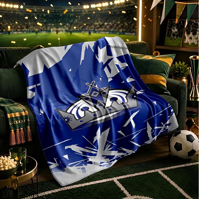 Los Angeles Eishockey Decken Flanelldecken Plüsch für Sofa Bett Geschenke für Männer Frauen Reise Picknickdecke Weihnachtsgeschenke für Fans